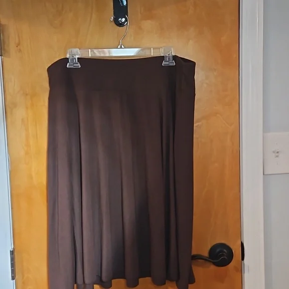 Apt. 9 Brown Skirt - Picture 1 of 3